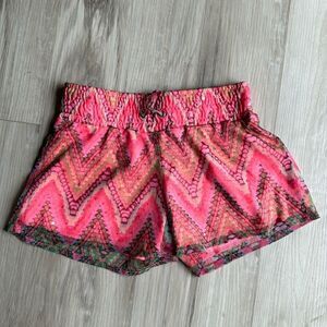 Squeeze Sequins Boho Hippie Shorts Size Small